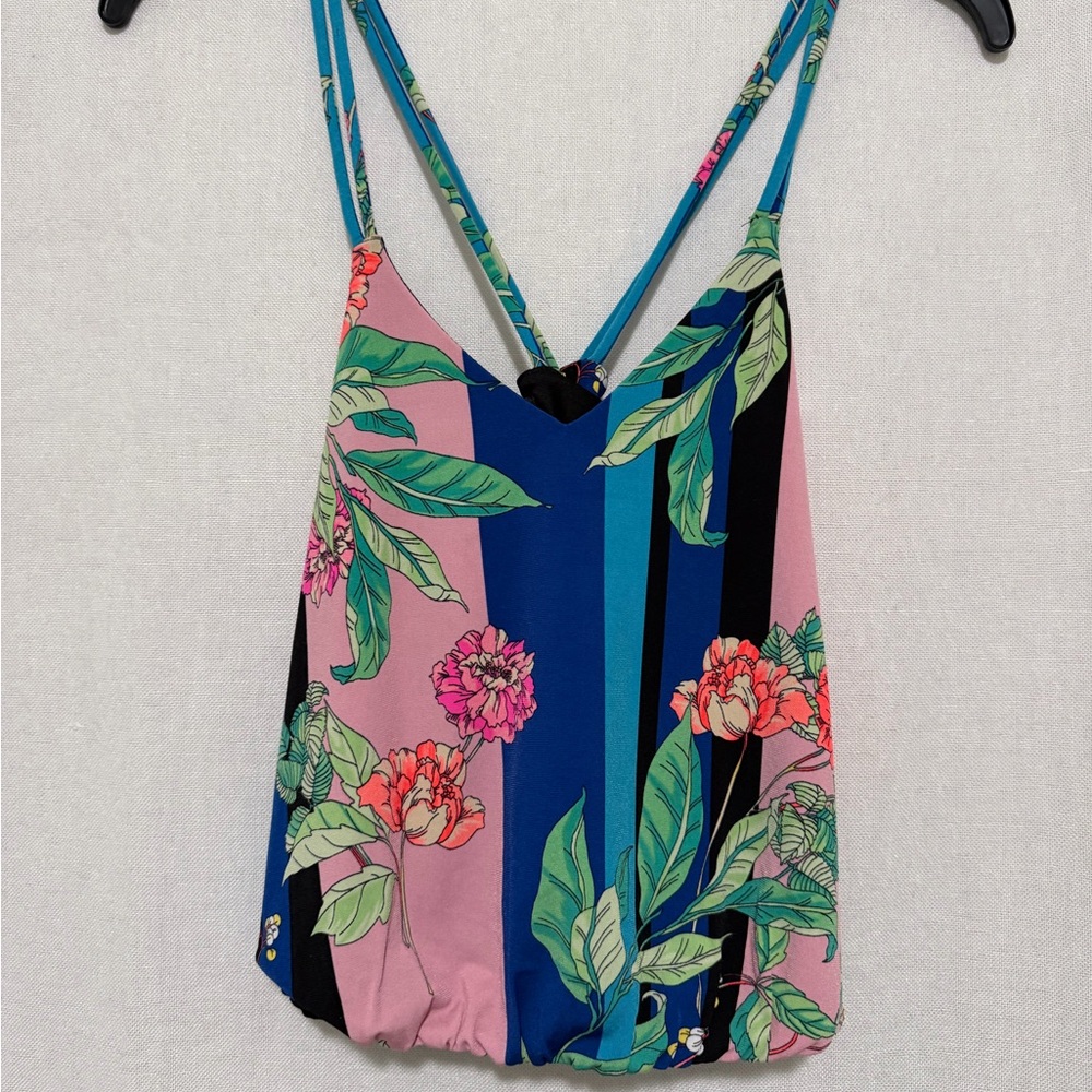 Express Multicolor Strappy Top